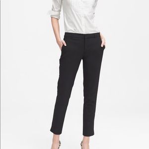 NWOT Banana Republic Avery black pant Sz 0